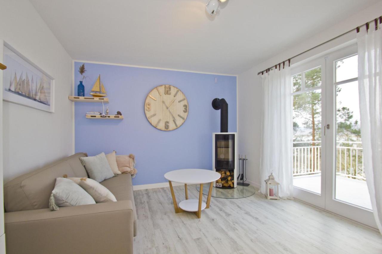 Moderne Ferienwohnung Mit Balkon, Meerblick - Ferienresidenz Zwei Boddenfewo 1-3 Lietzow 外观 照片